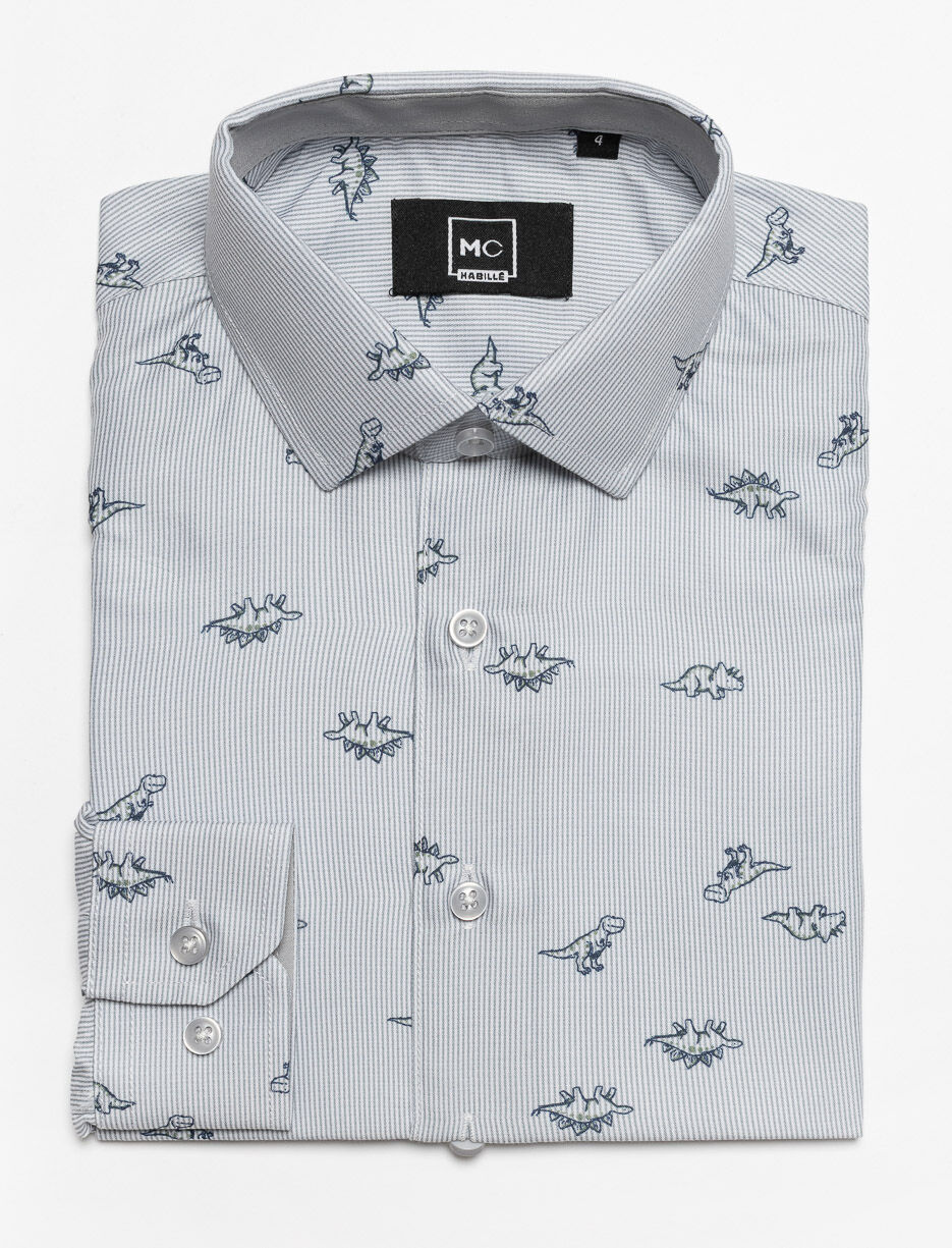 Chemise habillée à motif - petit garçon