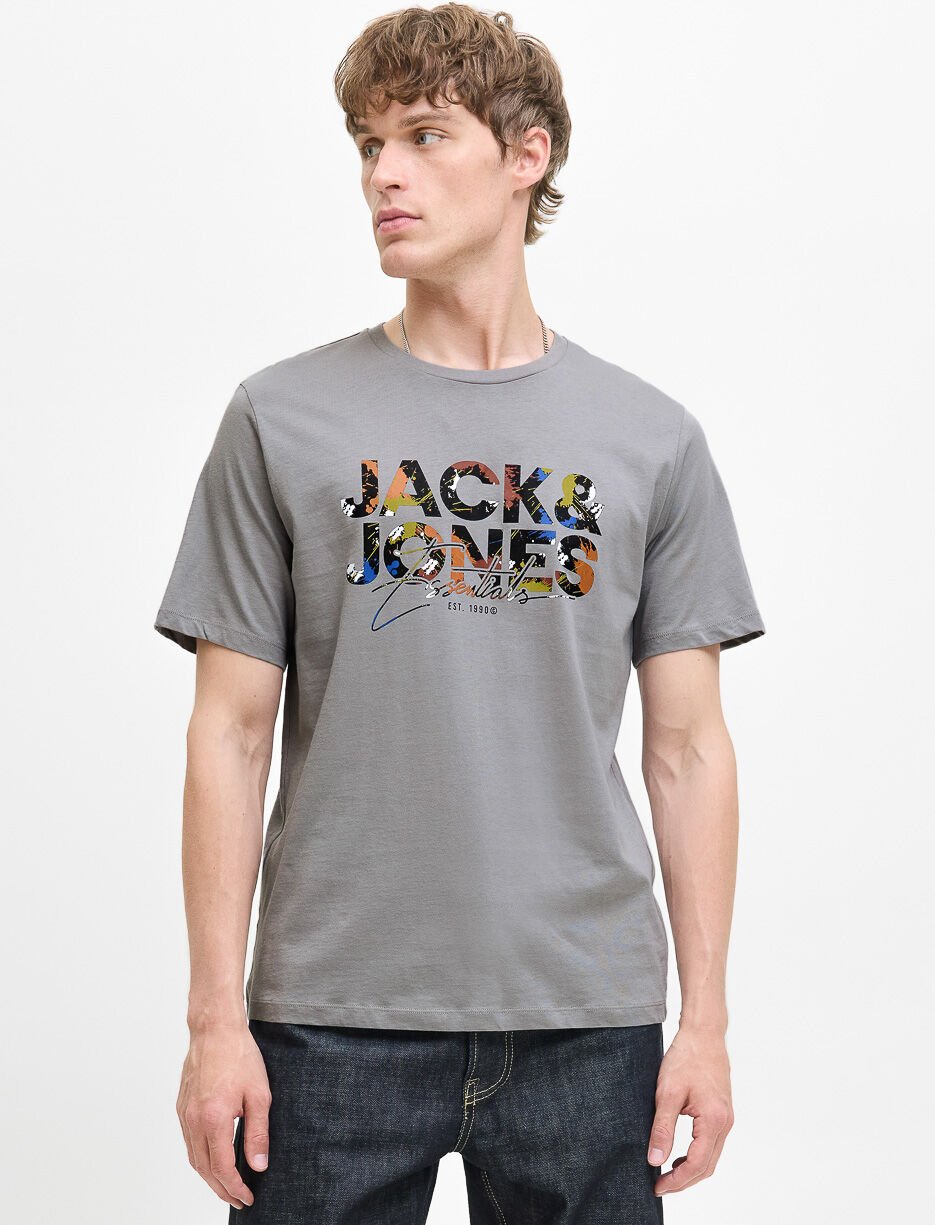 T-shirt logo à col rond