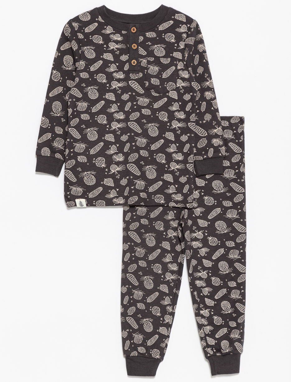 Pyjama 2 pi ces motifs en coton bio