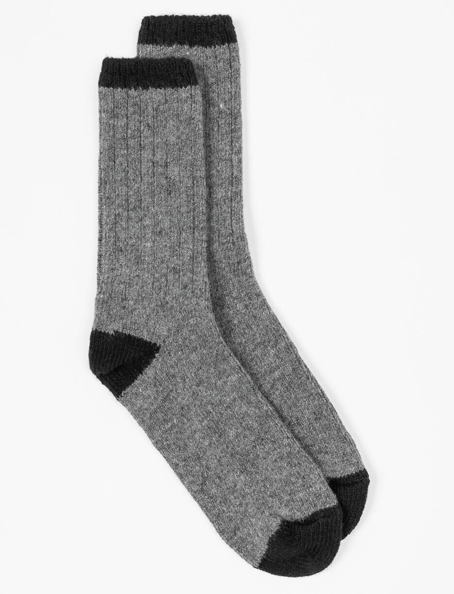 Chaussettes mi-mollet de laine