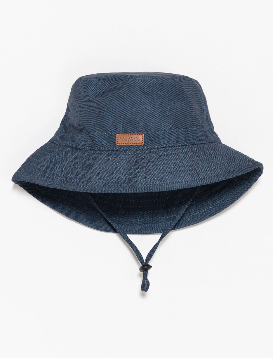 Bucket Hat with Drawstring