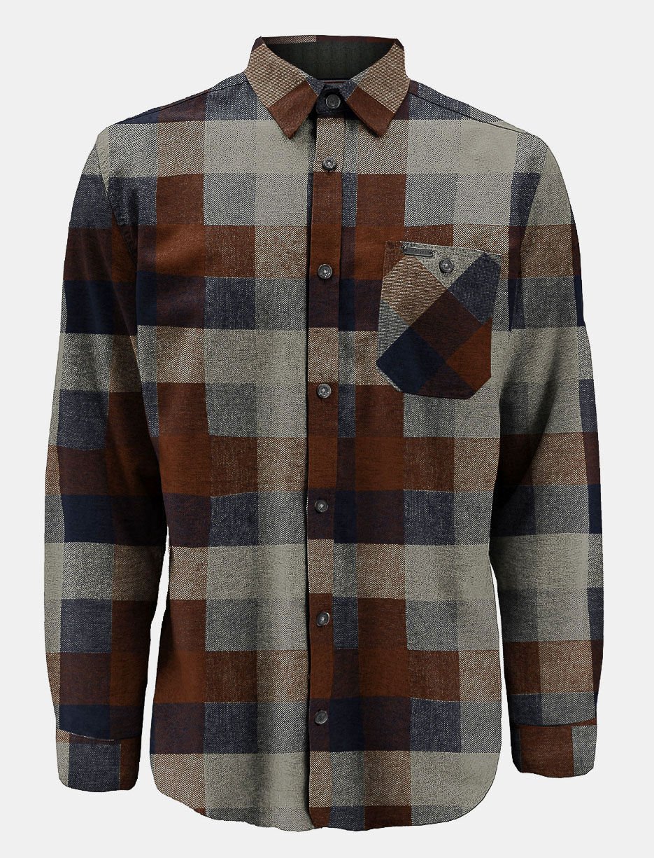 Chemise en flanelle à carreaux