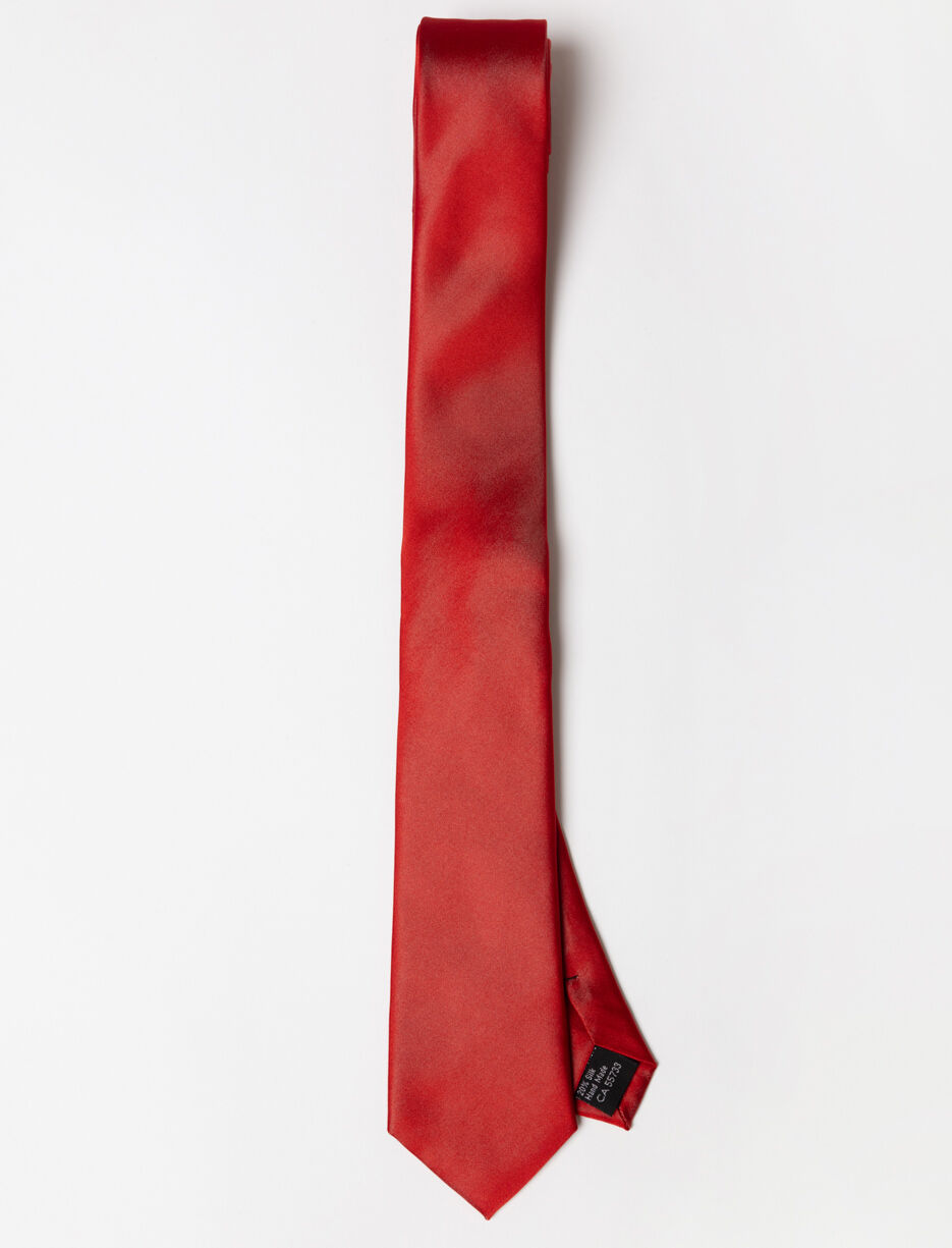 Solid Satiny Tie