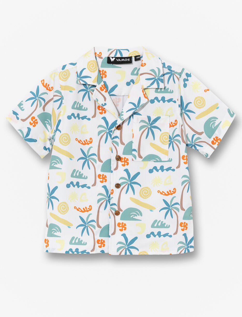 Printed Pocket Shirt