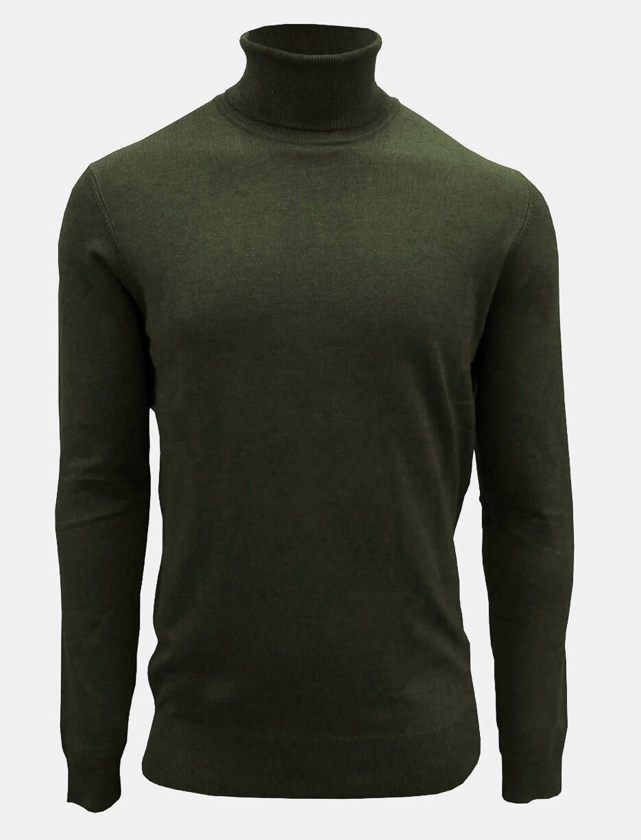 Chandail en tricot à col roulé