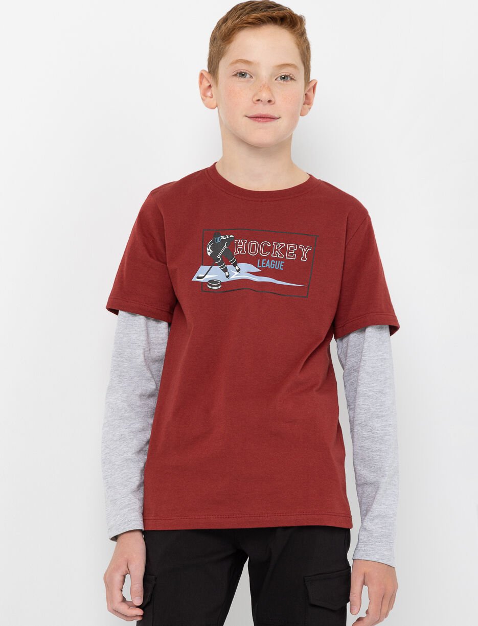 T-shirt imprimé en coton bio