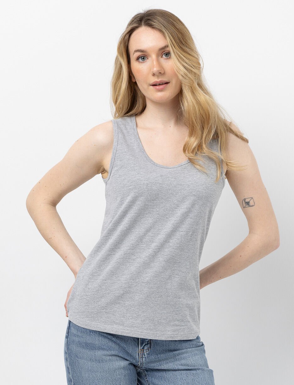 Camisole basique à bretelles larges