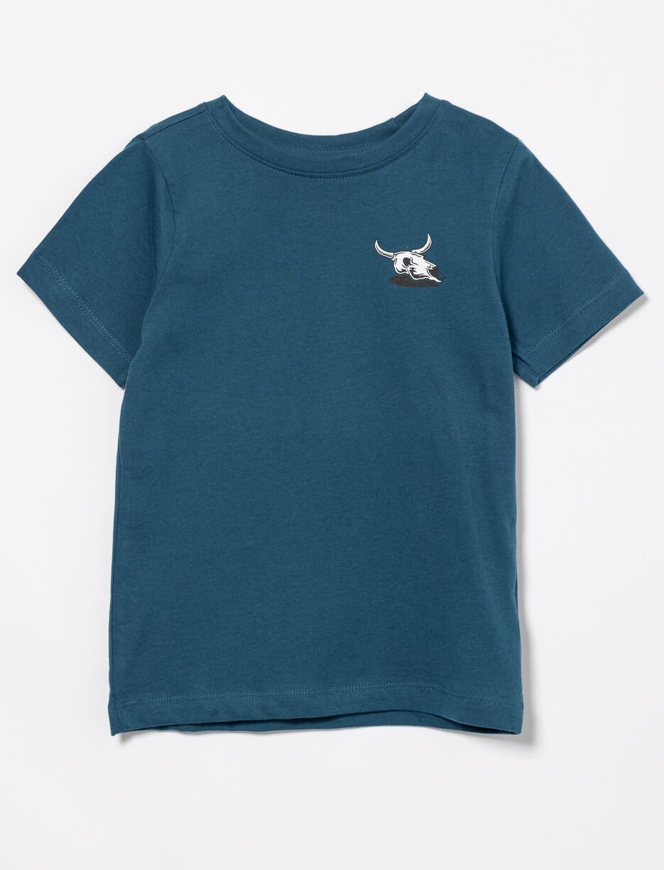 T-shirt imprimé à col rond - petit garçon