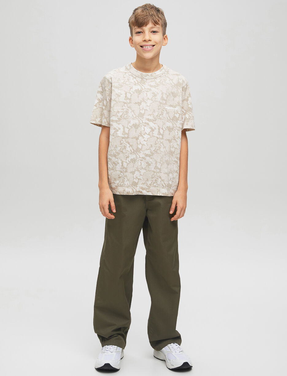 Pantalon jambe large