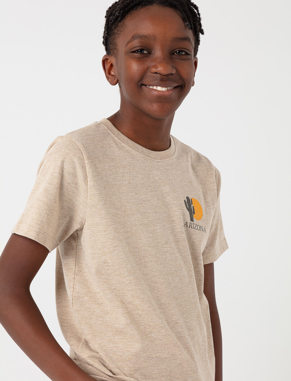 T-shirt imprimé à manches courtes