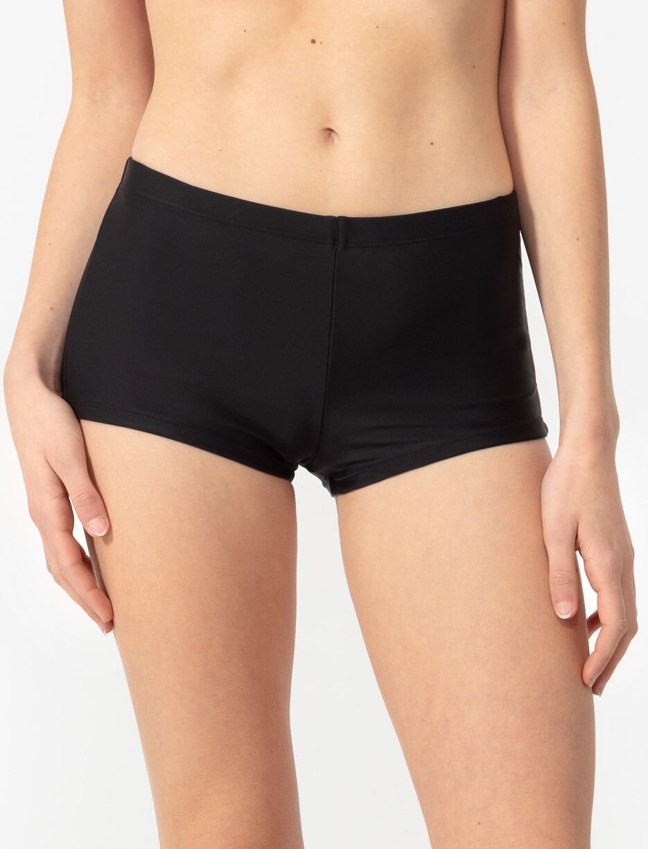 Bas de bikini garçonne uni