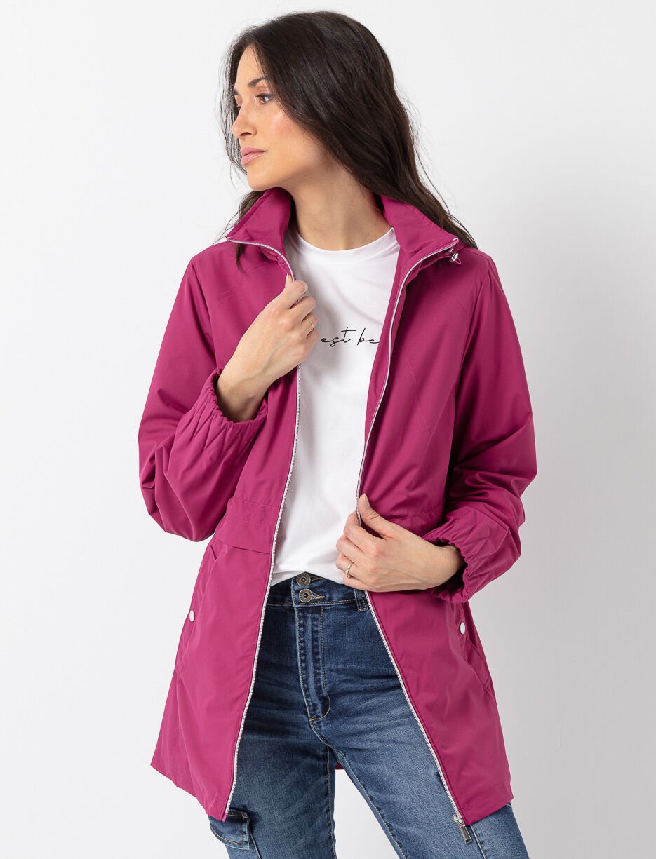 Manteau mi-saison uni