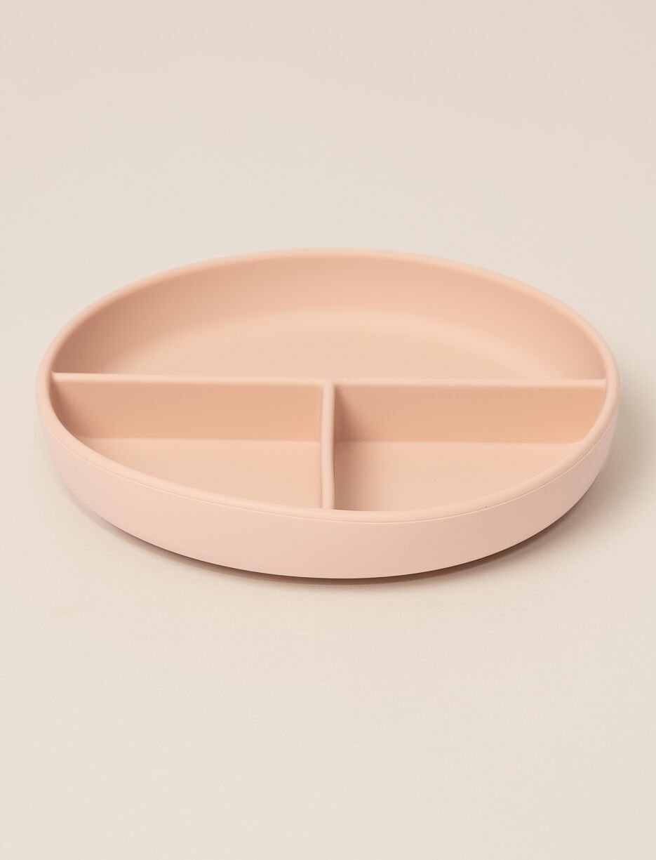 Assiette à compartiments en silicone