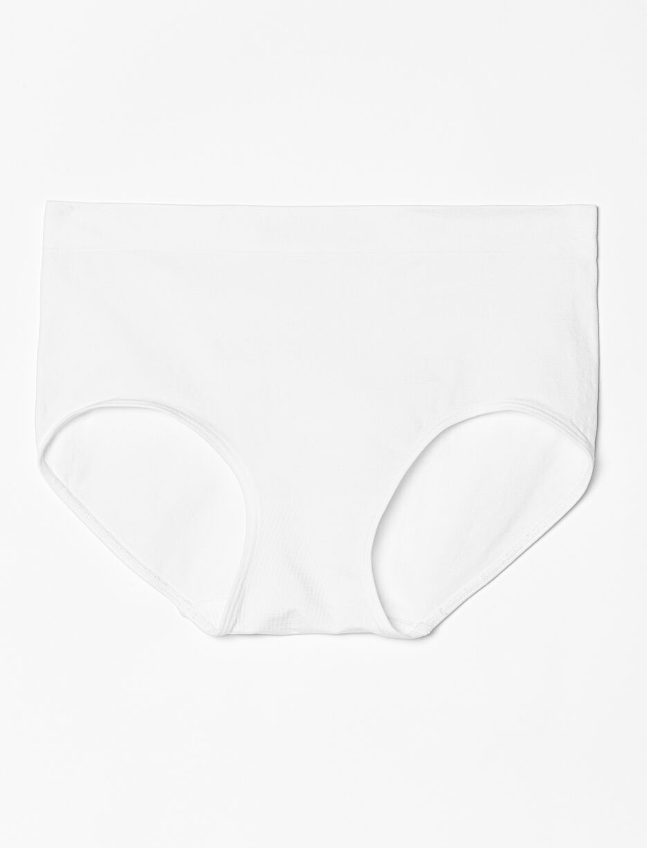 Culotte taille haute unie