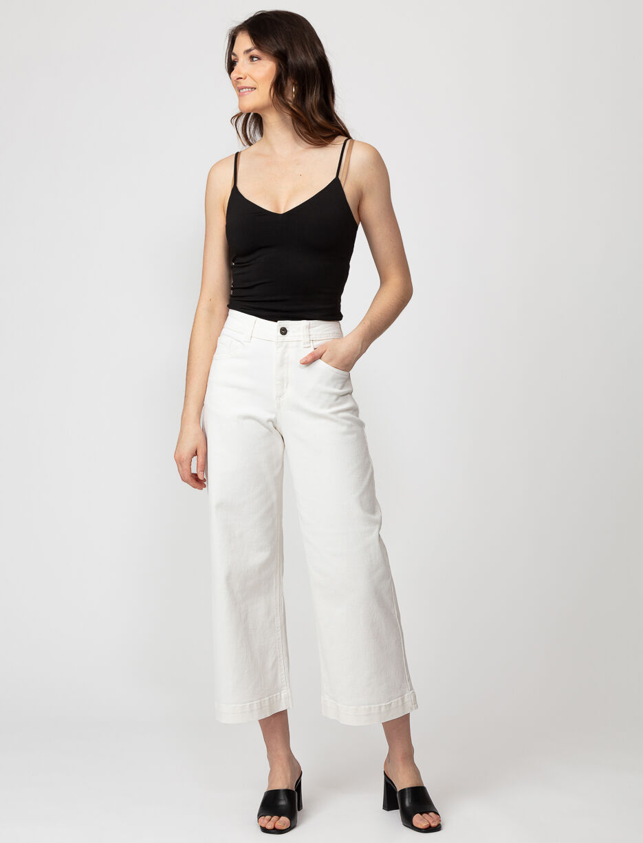 High-rise Wide-leg Jeans