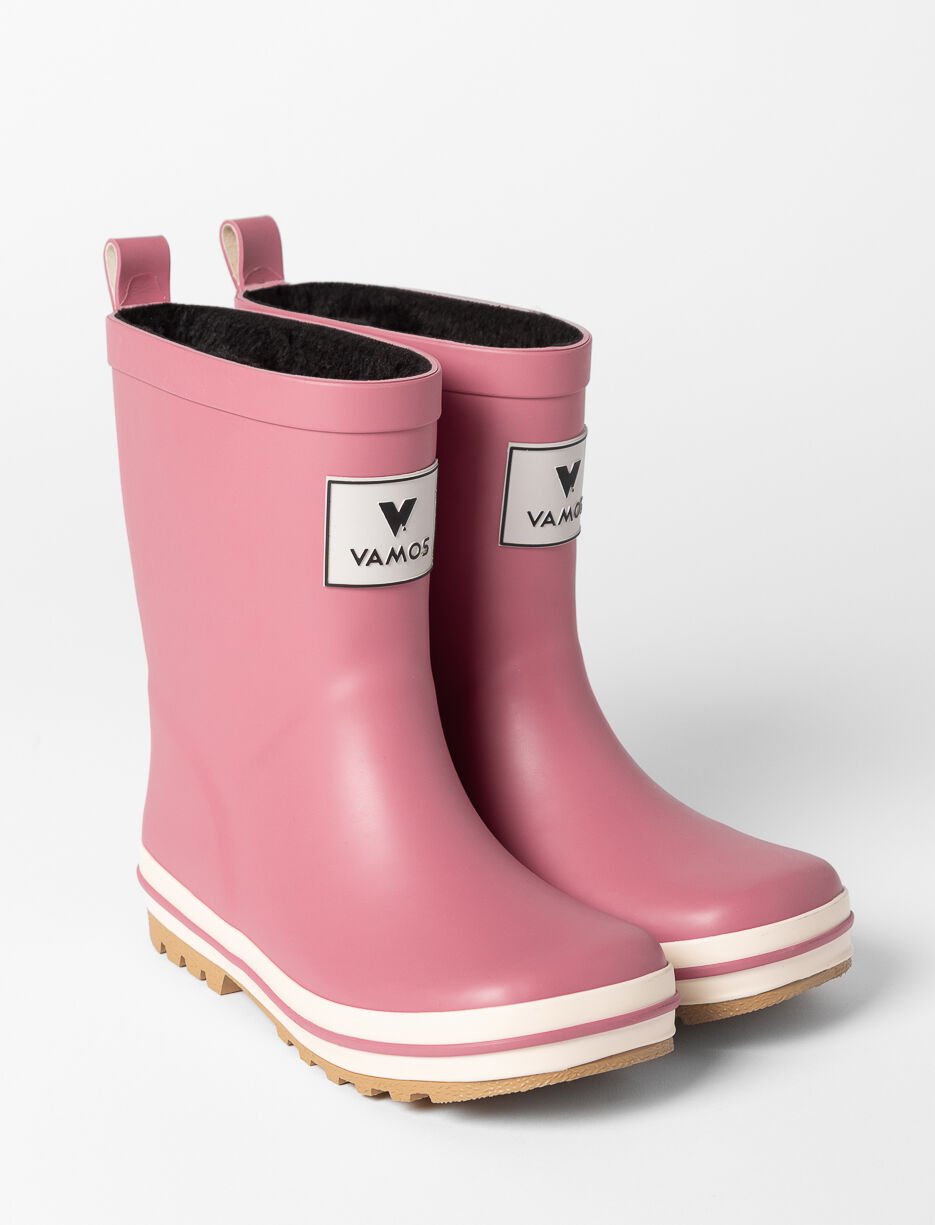 Bottes de pluie doubl&eacute;es - ado fille