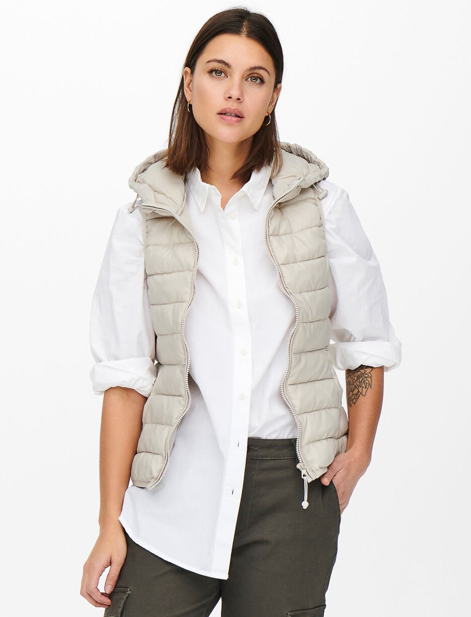 Hooded Quilted Vest Hooded Quilted Vest