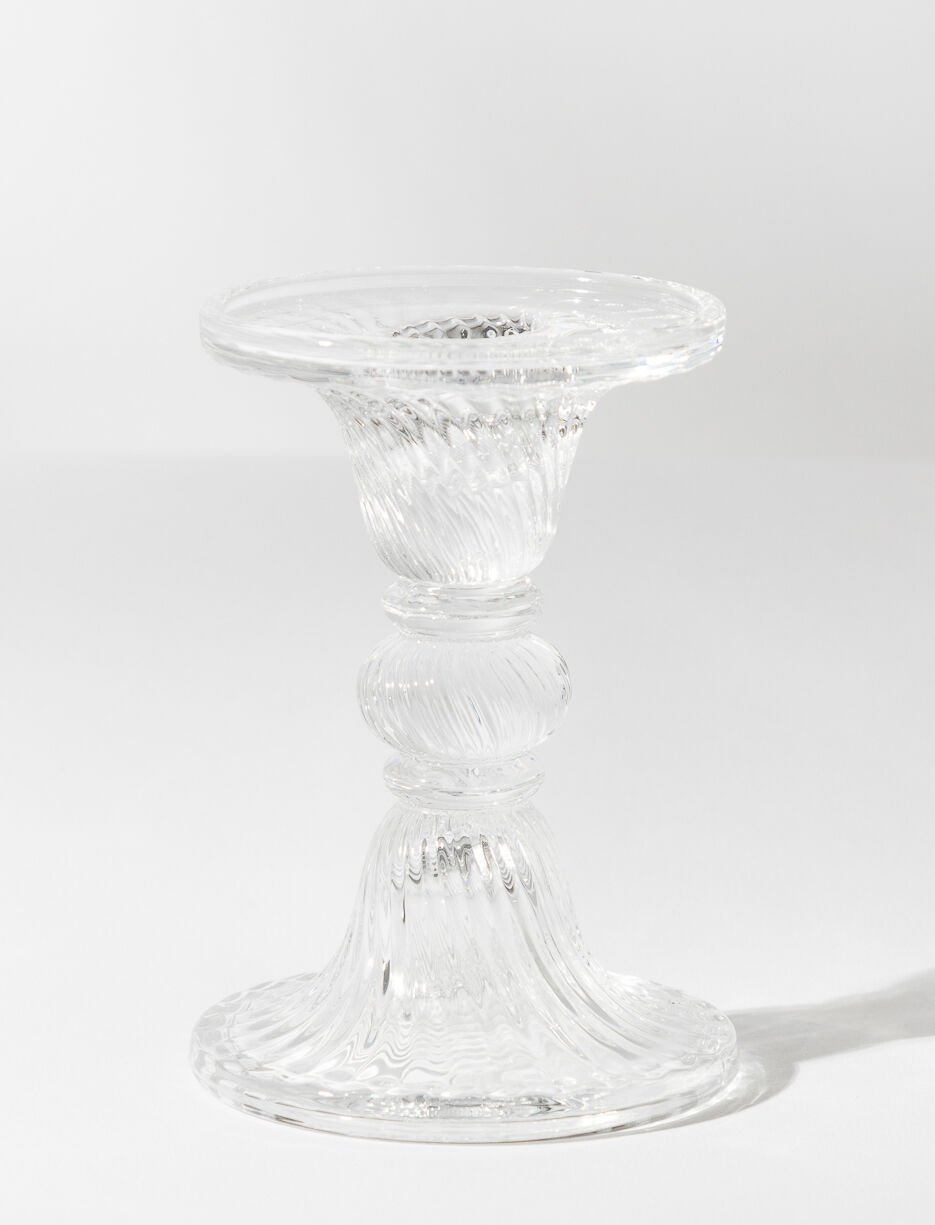 Porte-chandelle en verre Porte-chandelle en verre