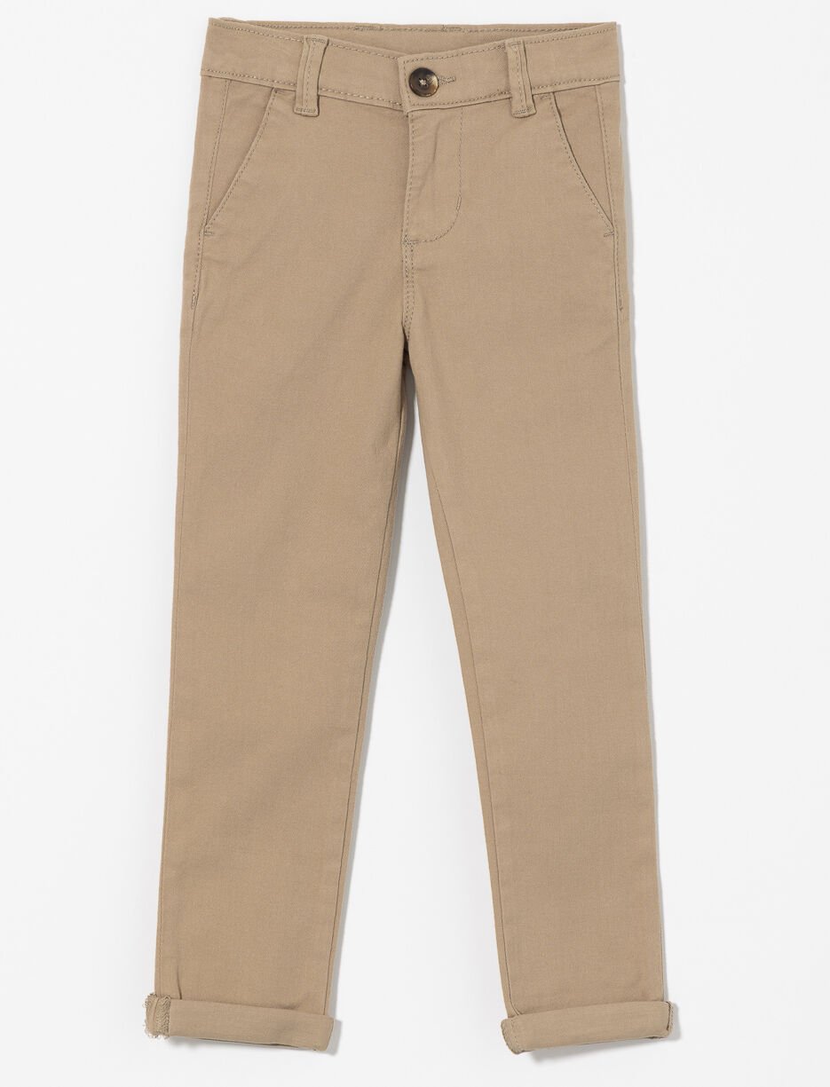 Pantalon droit uni