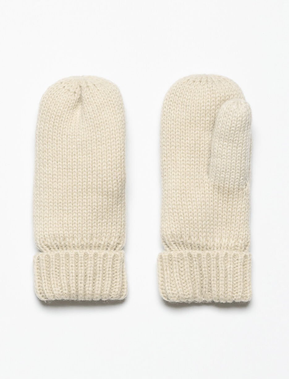 Mitaines en tricot unies - bébé