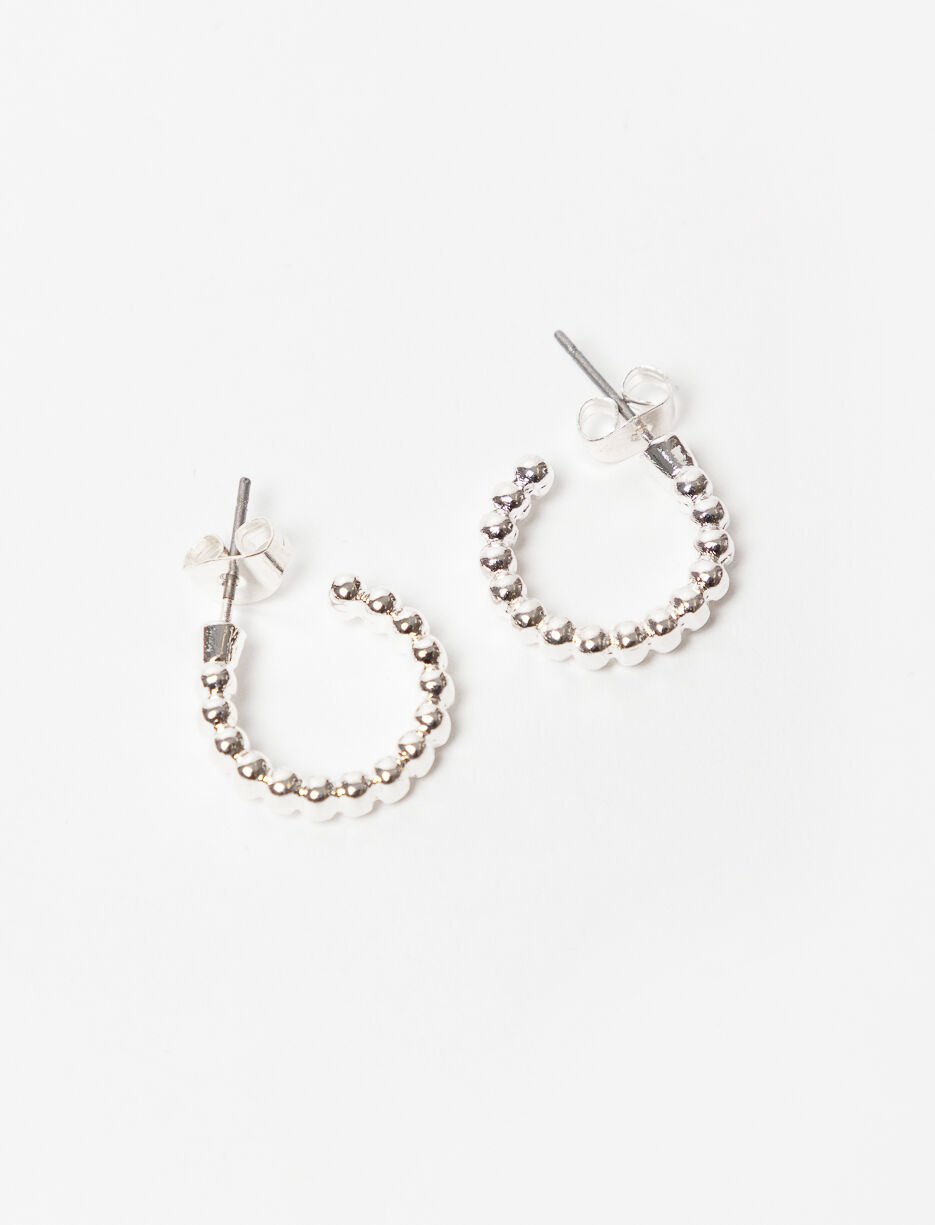 Beaded Hoop Earrings