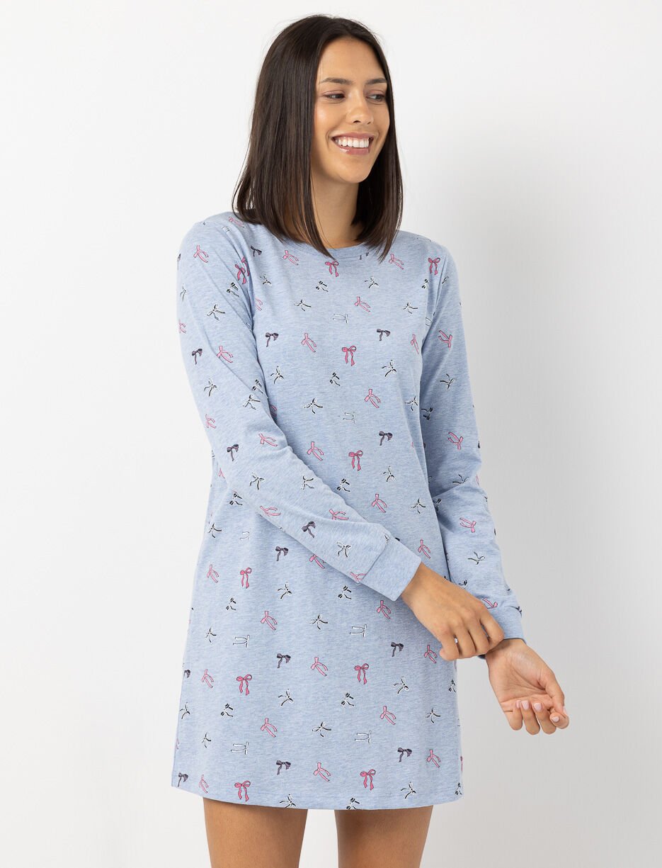 T-shirt de nuit imprimé