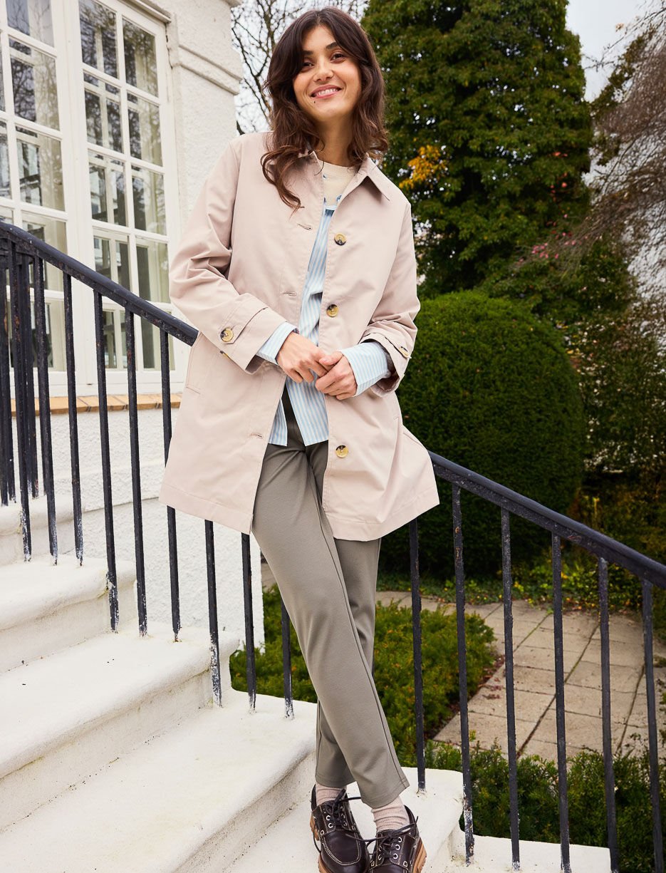 Pantalon 7/8 &agrave; jambe droite