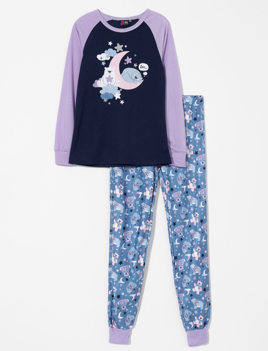 Pyjama 2 pièces imprimé