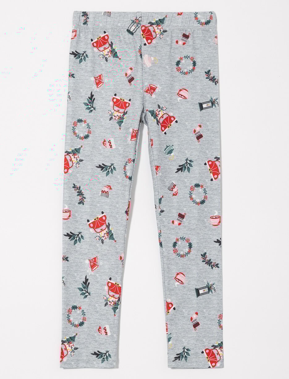 Legging imprimé Noël - petite fille