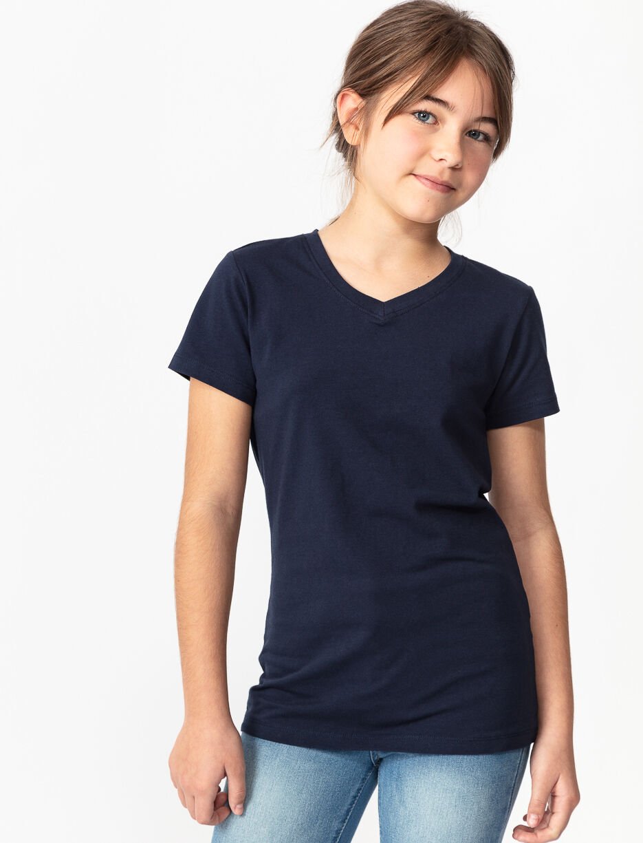 Organic Cotton V-neck T-shirt