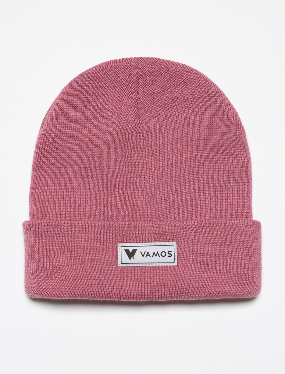 Tuque en tricot unie - femme