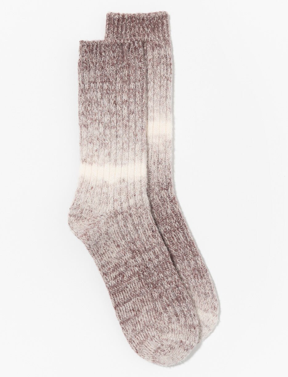 Ombré Ribbed Socks