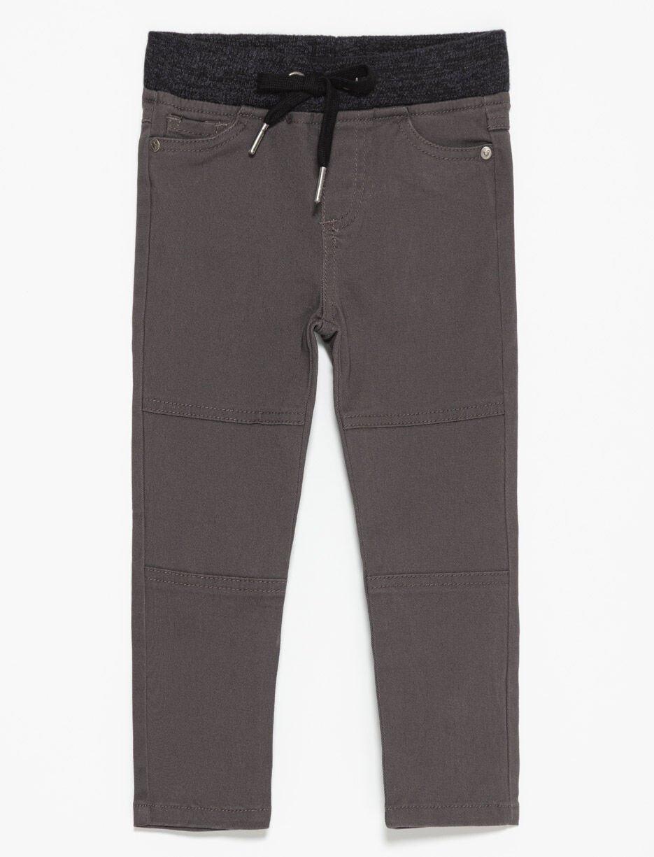 Pantalon &agrave; lacet