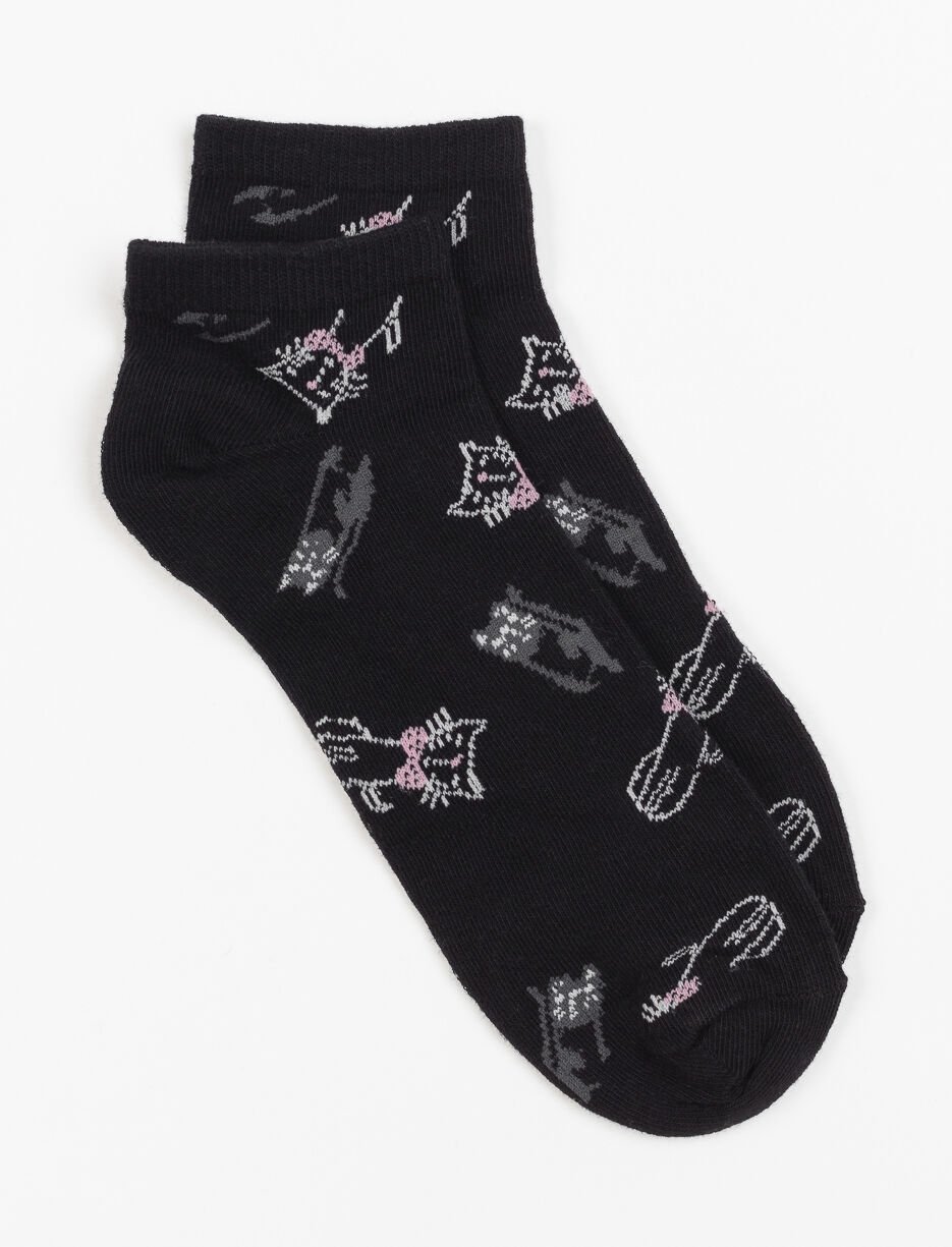 Printed Ankle Socks