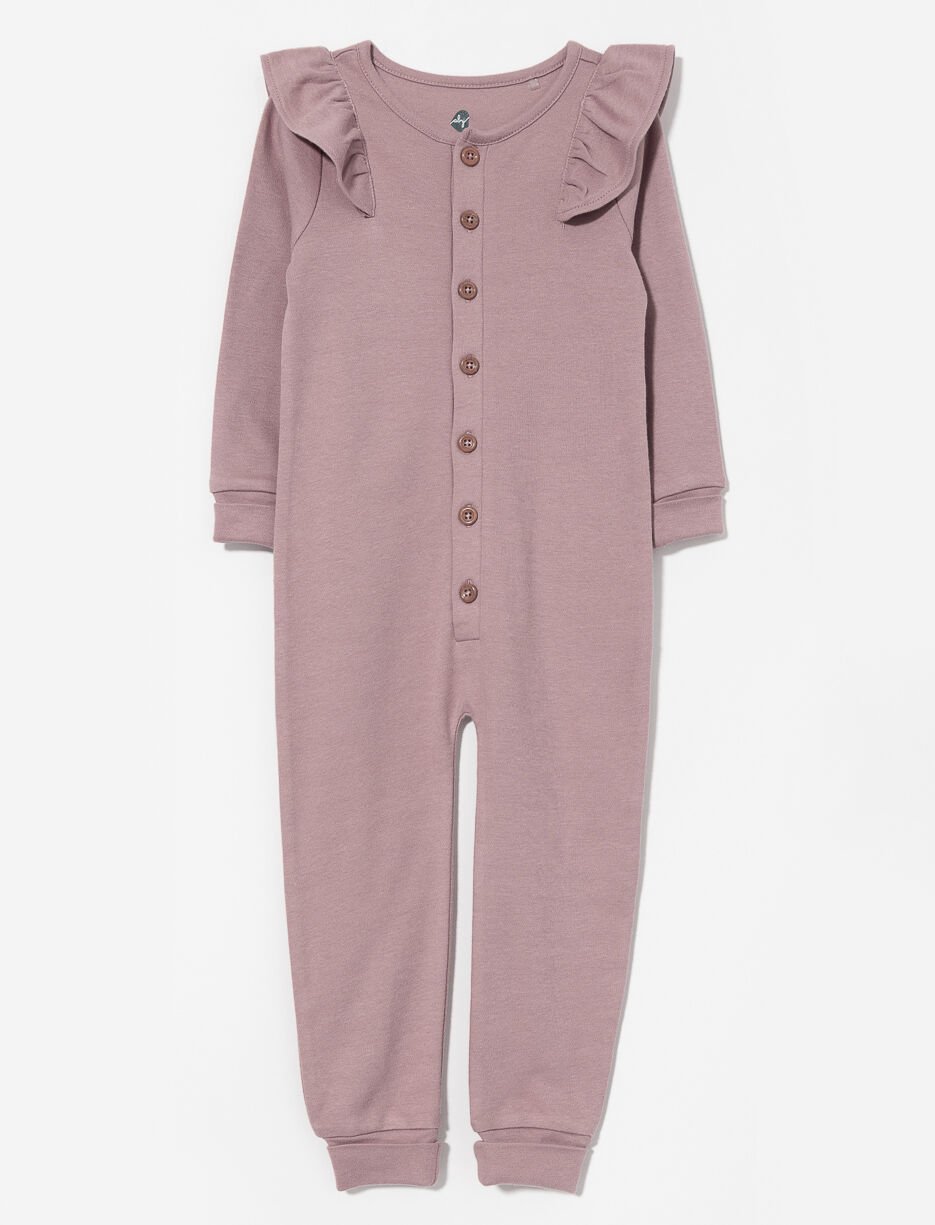 Organic Cotton Ruffle Romper