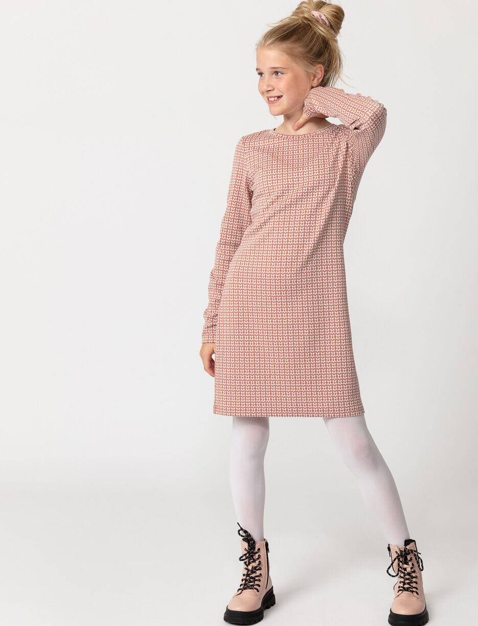 Robe fleurie best sale manches longues