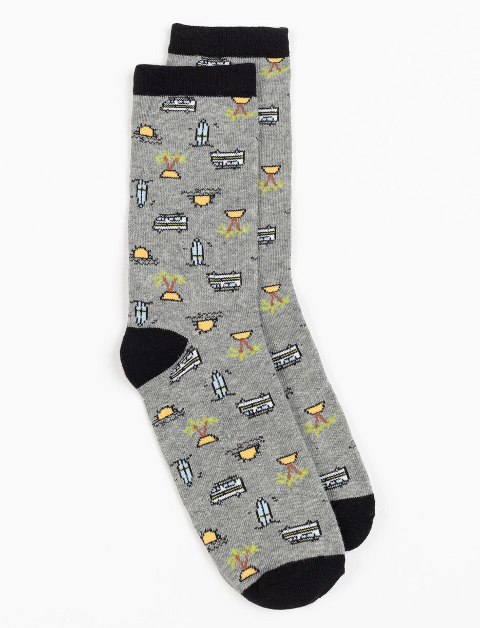 Chaussettes à motifs