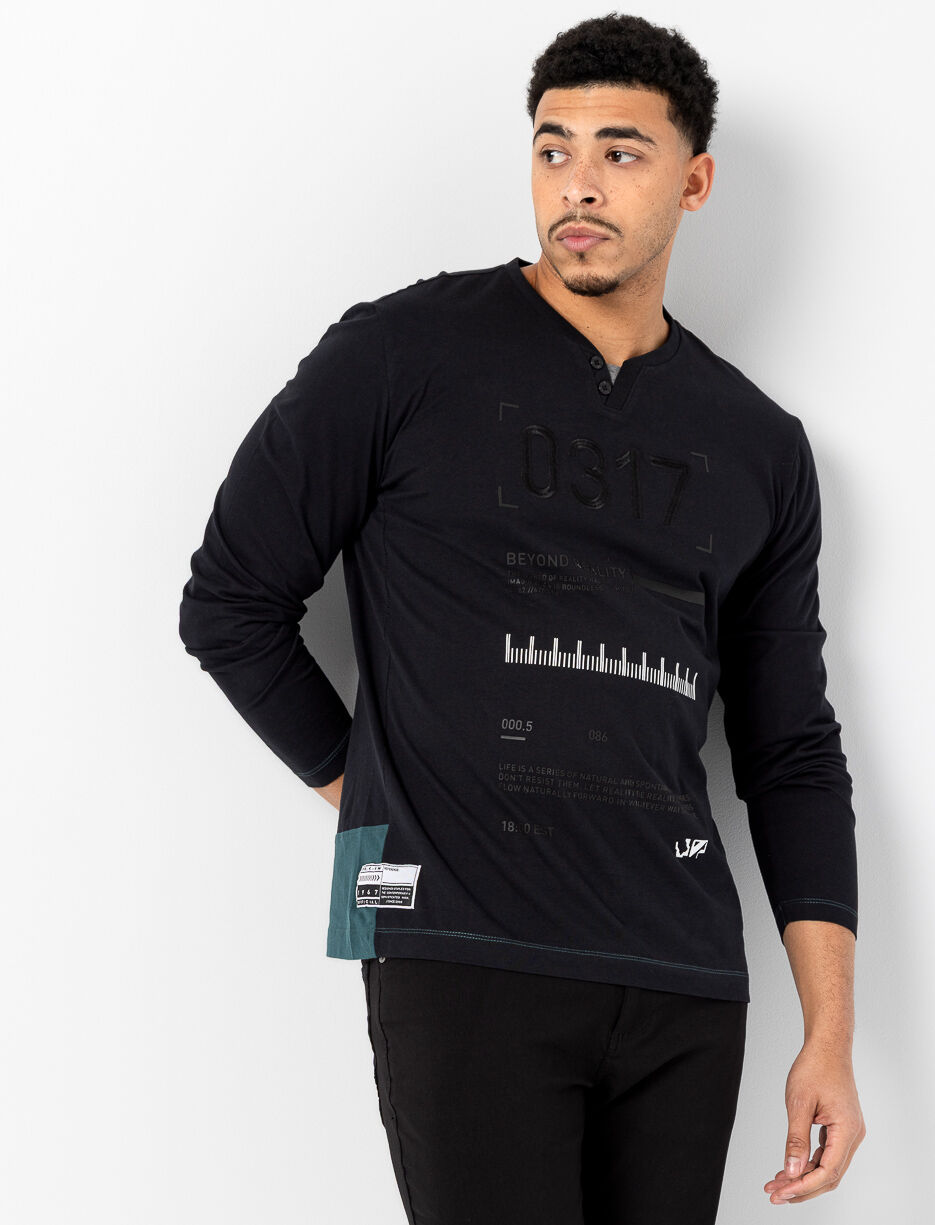 Printed Crew-neck T-shirt