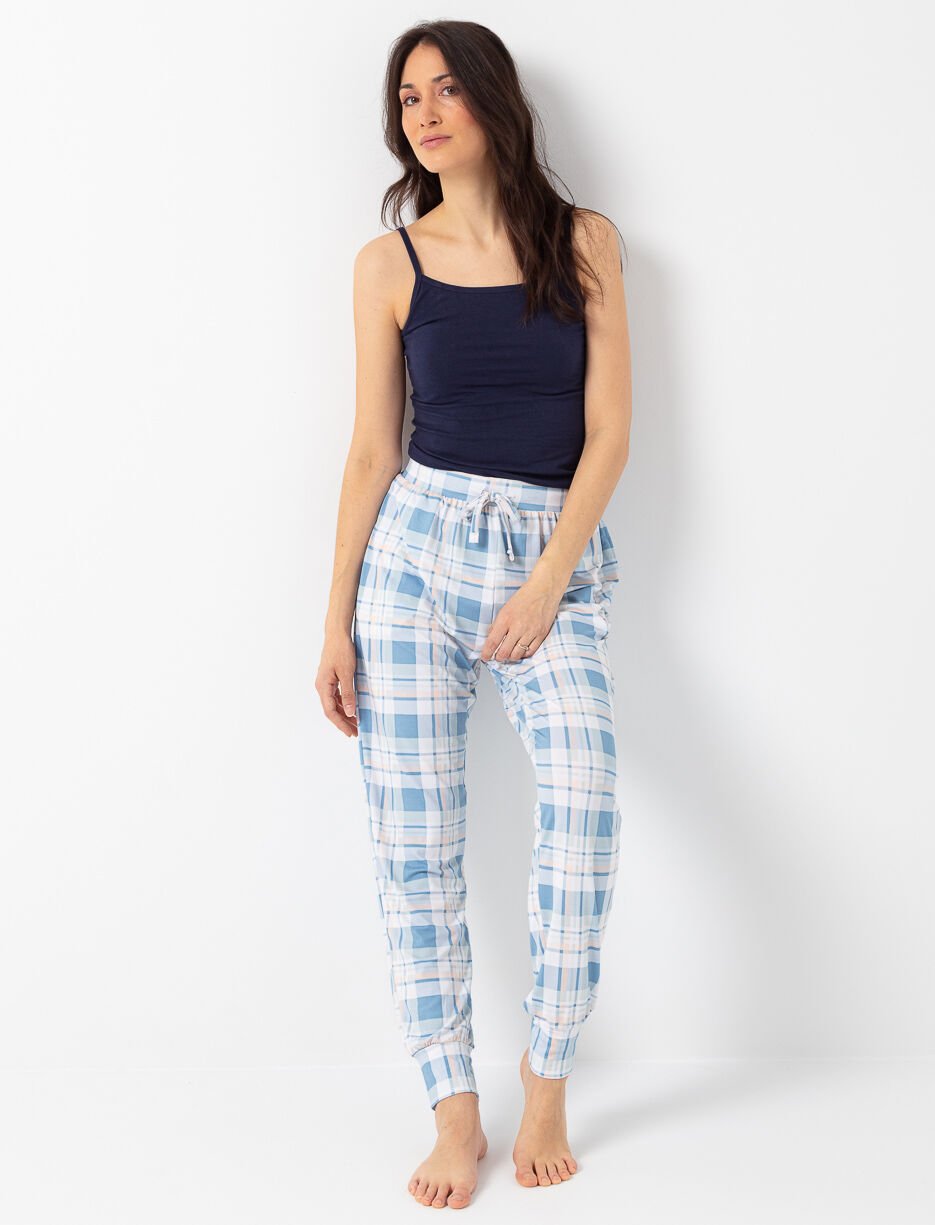 Pantalon pyjama à motifs