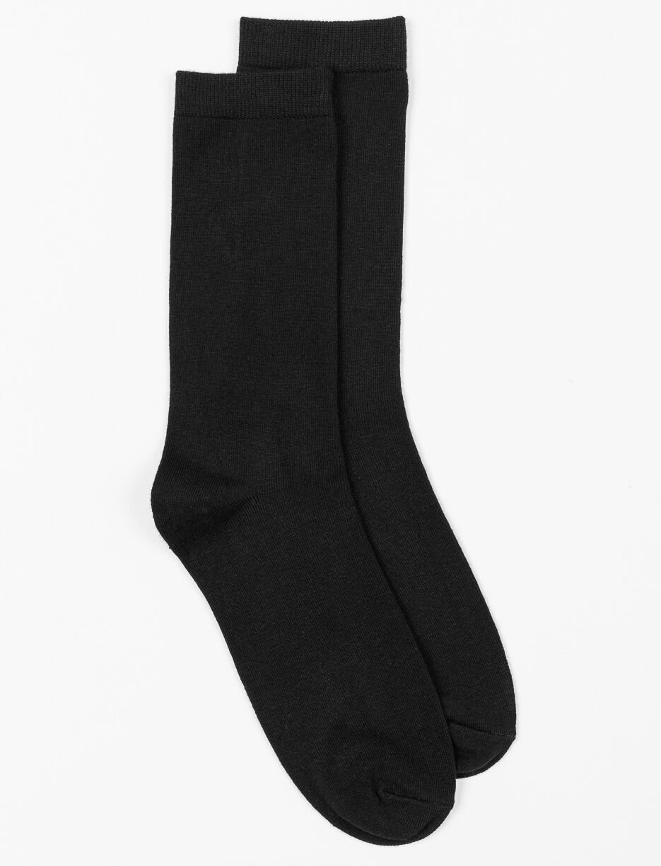 Solid Bamboo Rayon Socks