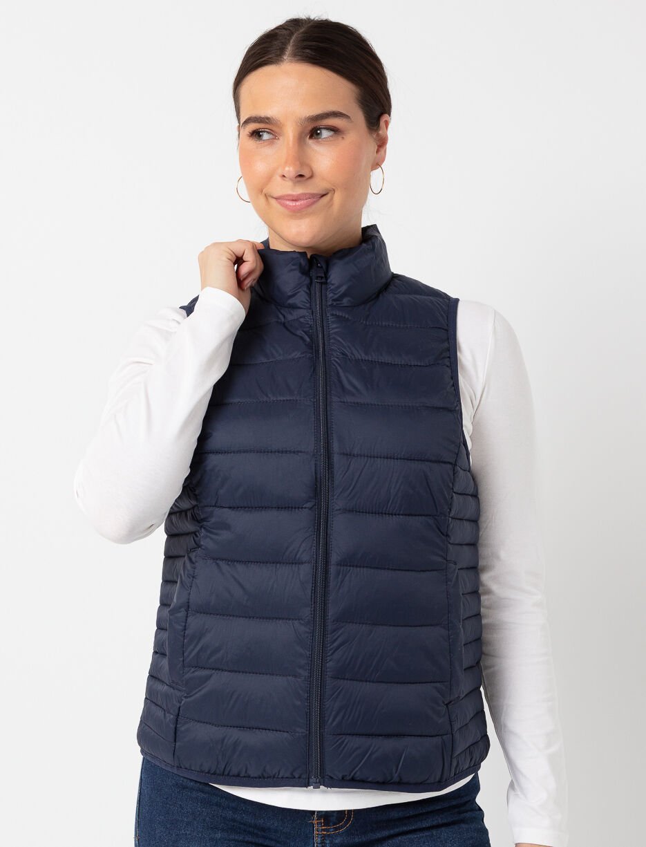 Sleeveless Quilted Vest