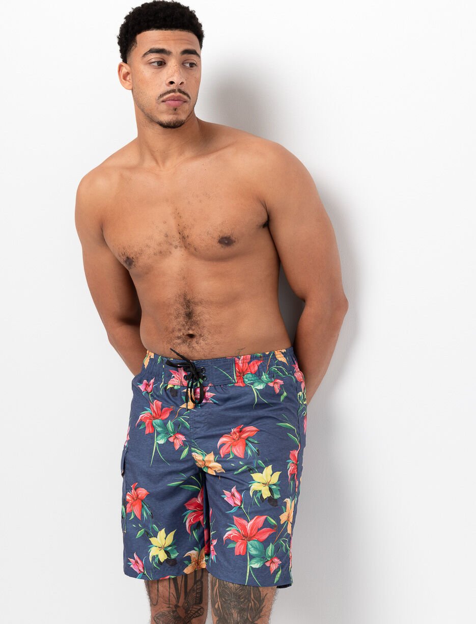 Boardshort imprimé à poche latéral