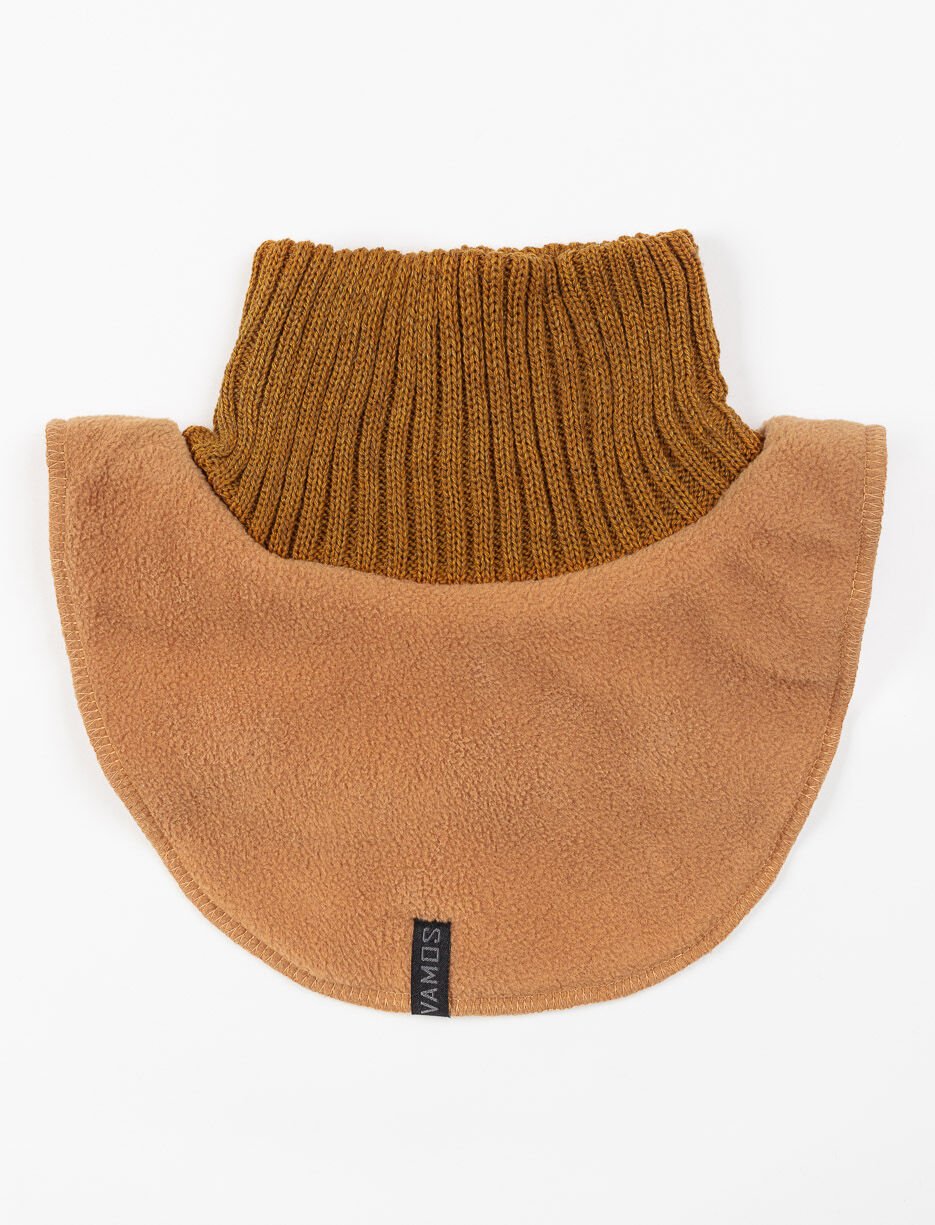 Cache-cou polaire et tricot - enfant