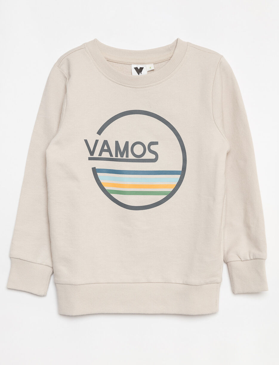 Chandail imprimé en coton bio - petit garçon