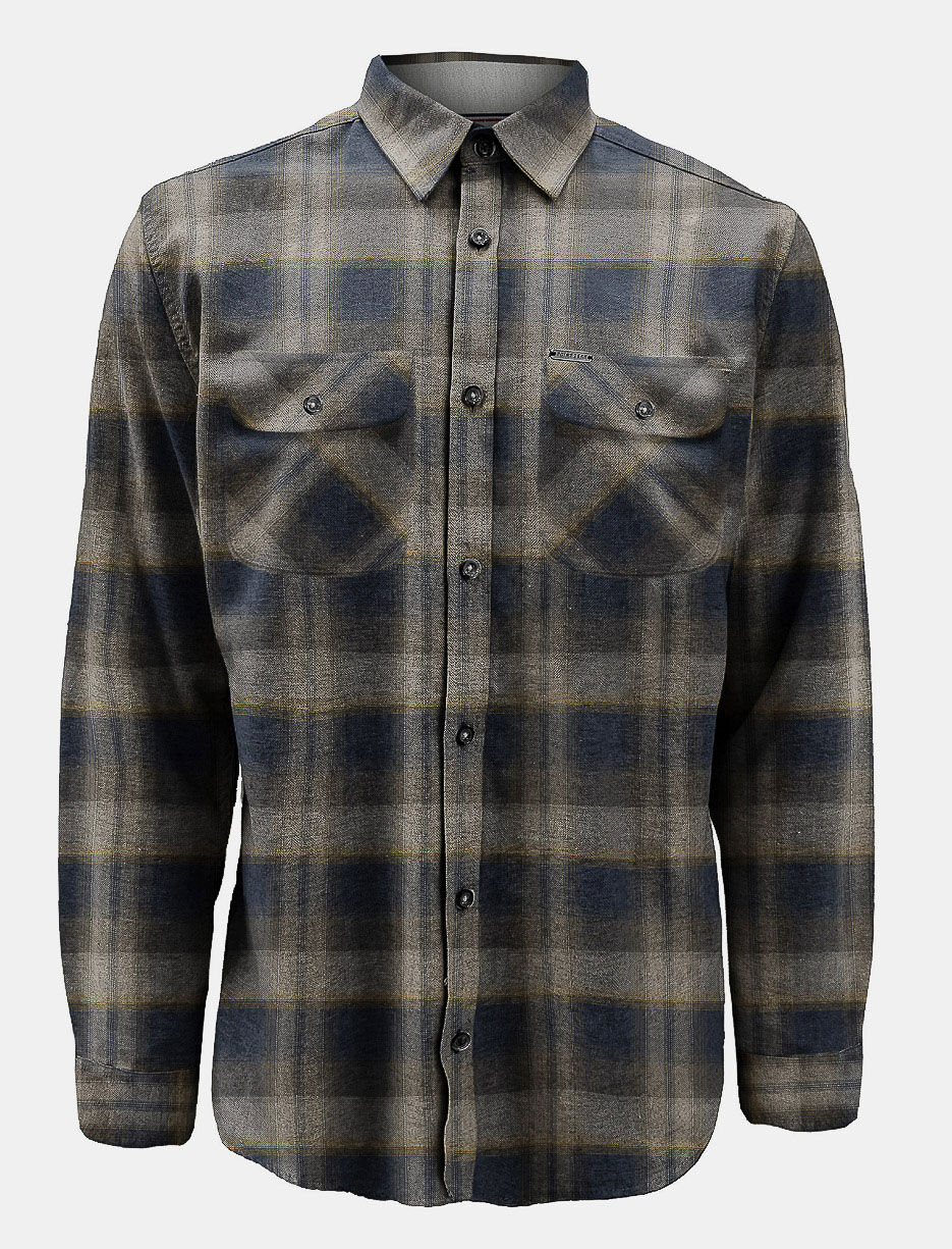 Chemise en flanelle à carreaux