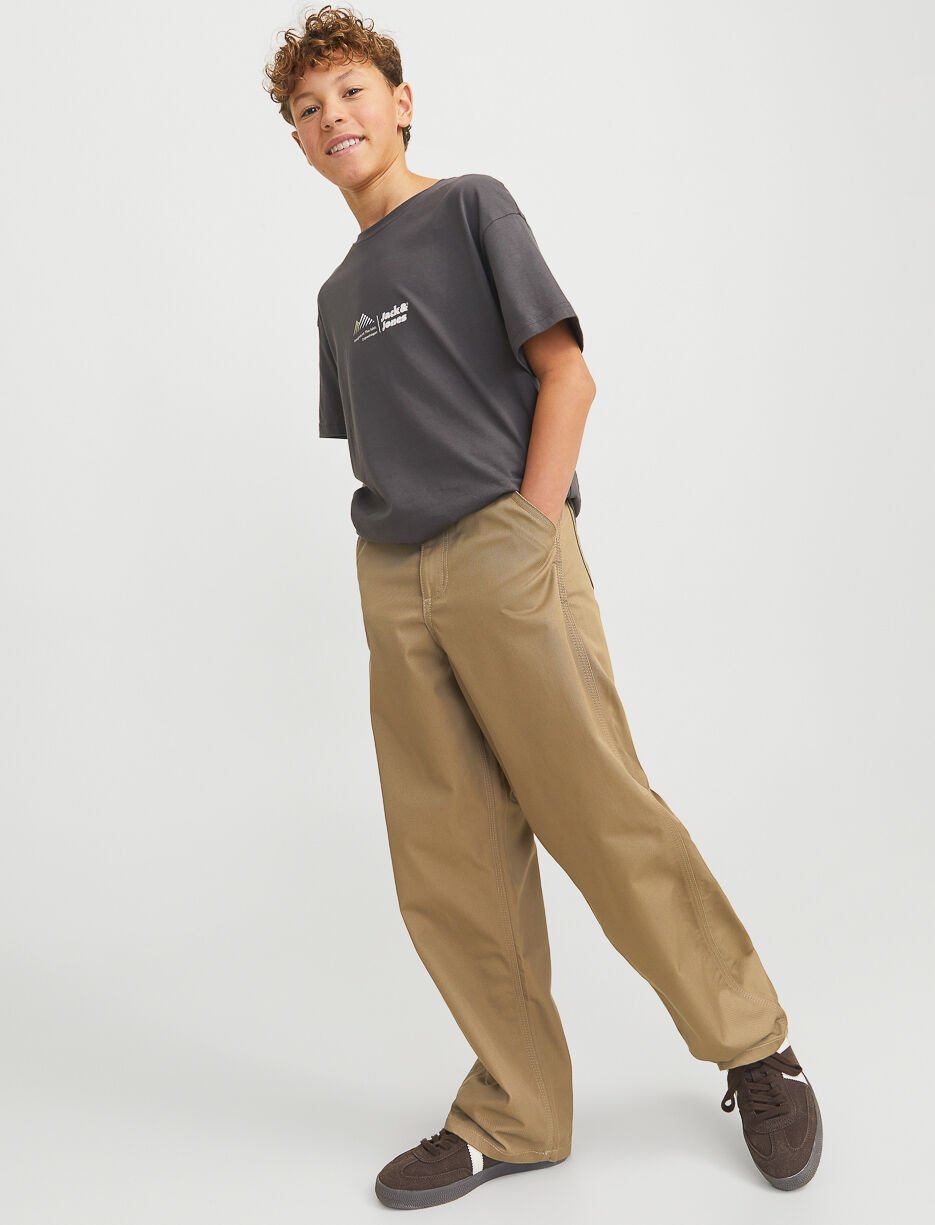 Pantalon jambe large