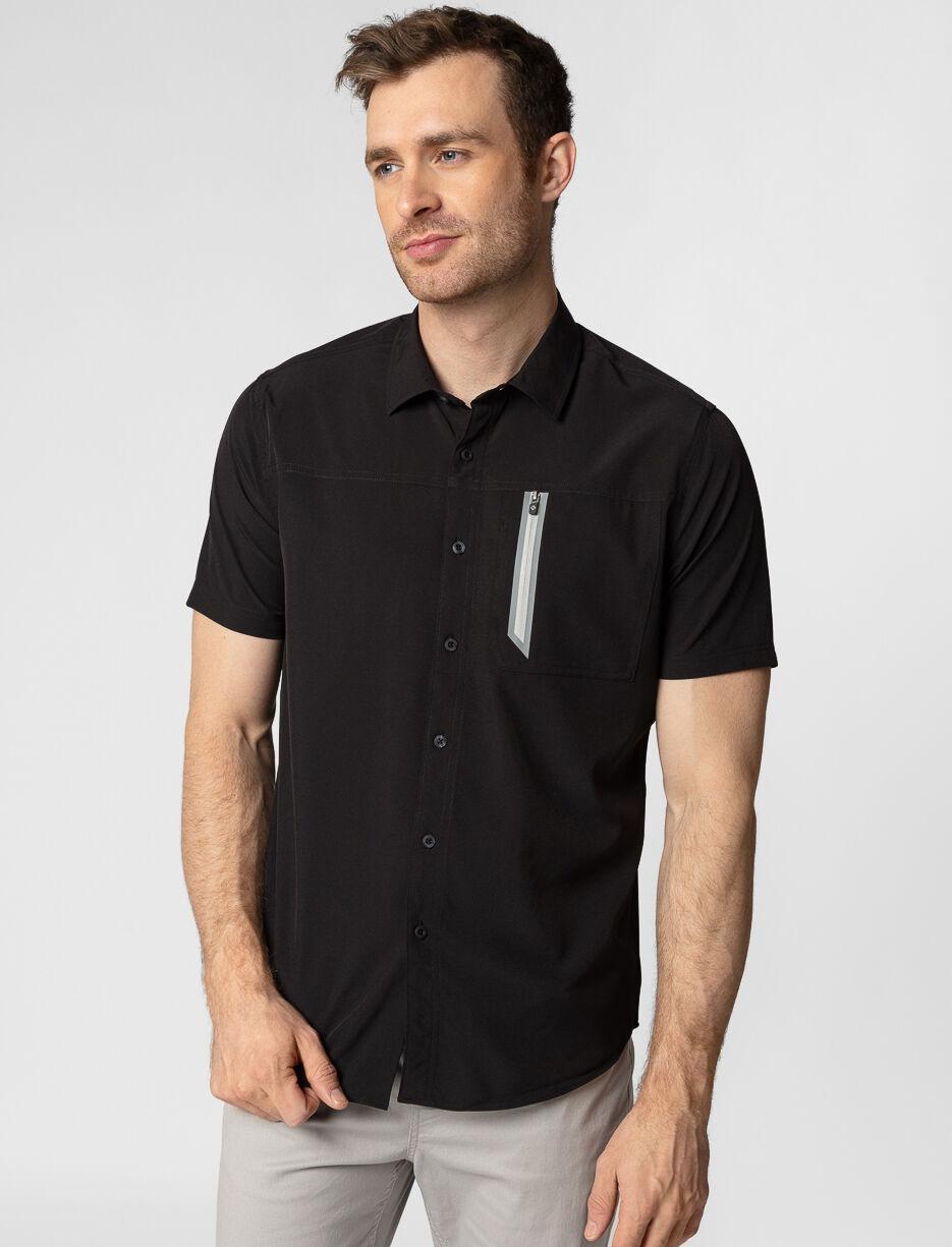 Solid Short-sleeve Shirt
