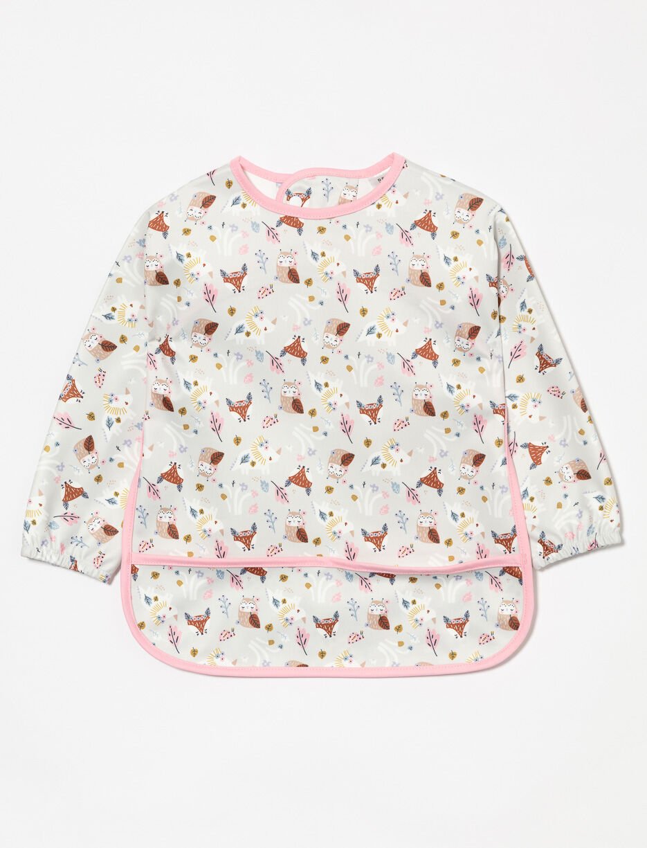 Bavette imperméable à manches longues