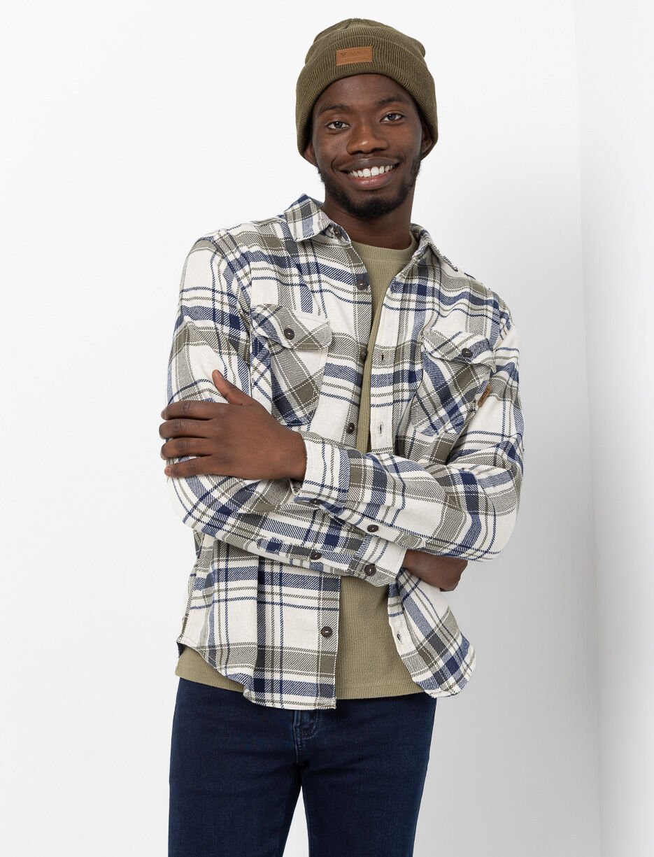 Chemise en flanelle à carreaux