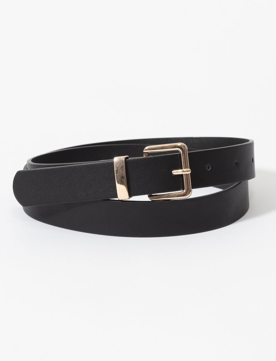 Ceinture à boucle carrée